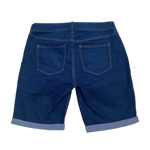 5 For $15 Old Navy Dark Blue Denim Bermuda Shorts - Picture 2 of 10